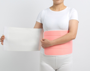 Cintura Addominale Elastica Leggera per Gravidanza, Taglia Unica 22cm di Larghezza, Servizio OEM e ODM, Ottimo Prezzo, Rosa - Product Image 3