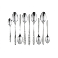 Ensemble de couverts en acier inoxydable, style occidental, design minimaliste, réutilisable, durable, finition miroir, portable, pour