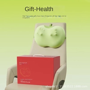 Coussin de <span class=keywords><strong>massage</strong></span> électrique en <span class=keywords><strong>tissu</strong></span> à mémoire de forme, pétrissage des tissus profonds, chauffage par lumière rouge, intensité réglable, masseur relaxant - Product Image 4