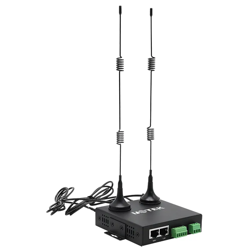 Industri Wifi Router Nirkabel 300Mbps 4G Router dengan Slot Kartu Sim untuk Industri Otomasi RS232 485 Ke Wife 4G UOTEK R9505
