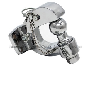 Chất Lượng Cao 5T Phổ Cây Trục Kết Hợp Với 2 "Bóng Cây Trục Móc Thép Trailer Bóng Núi Kéo Móc - Product Image 4