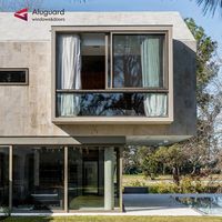 Ventanas Corredizas para Balcón, Resistentes a Huracanes, de Aluminio, con Doble Acristalamiento y Fijación con Clavos