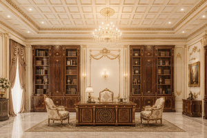 Service de design d'intérieur de luxe style <span class=keywords><strong>rococo</strong></span> pour toute la <span class=keywords><strong>maison</strong></span>, plans 3D, décoration de manoir, plan de chef-d'œuvre - Product Image 3