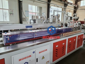 PVC Door architrave profile production machine / WPC Door architrave profile extrusion machine - Product Image 3