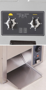 Machine à brasser électrique portable en acier inoxydable à haute productivité, gril à hamburgers vertical pour les restaurants de restauration rapide, état neuf - Product Image 4