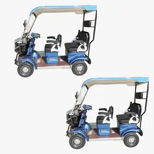 Electric Club Car Factory Directly To Sale Leisure 4 Wheels Electric Auto Rickshaw