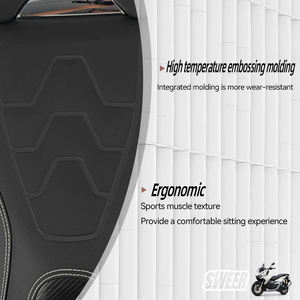 Pour Honda Adv 160 <span class=keywords><strong>2021</strong></span>- 2024 accessoires housse de sièges de moto ensemble de coussin modifié coussin de siège souple confortable - Product Image 4