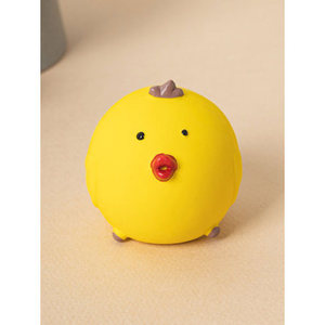 Jouet en latex en forme de poussin un bip amusant pour votre ami à fourrure - Product Image 1