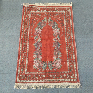 Prix usine fabricant fournisseur tapis de prière musulman portable, tapis de prière 70x110cm pour la maison, la mosquée, le voyage - Product Image 3