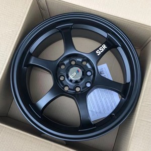 Jante en alliage d'aluminium modifiée de <span class=keywords><strong>15</strong></span> <span class=keywords><strong>pouces</strong></span>, design 8 trous, jante en acier avec PCD 8*100 et ET20 ; Hyper Black, neuve, adaptée aux améliorations - Product Image 4