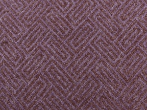 Nhập khẩu màu tím nâu xương cá lưới retro hình học vải len, vải len, áo khoác, áo gió vải DIY - Product Image 3