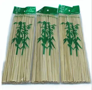 竹串100PCSバーベキュー串竹グリルシシカボブ串バーベキュー用天然竹スティック