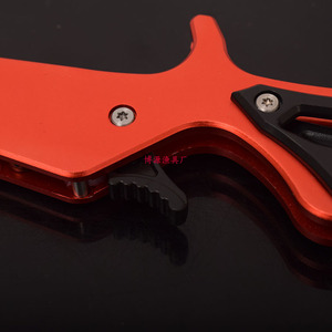 โรงงานอุปกรณ์ตกปลา Boyuan คีมจับปลาแบบแผ่นนิ้วมือ ทำจากอะลูมิเนียมสำหรับงานอากาศยาน สำหรับตกปลาด้วยเหยื่อปลอม - Product Image 1