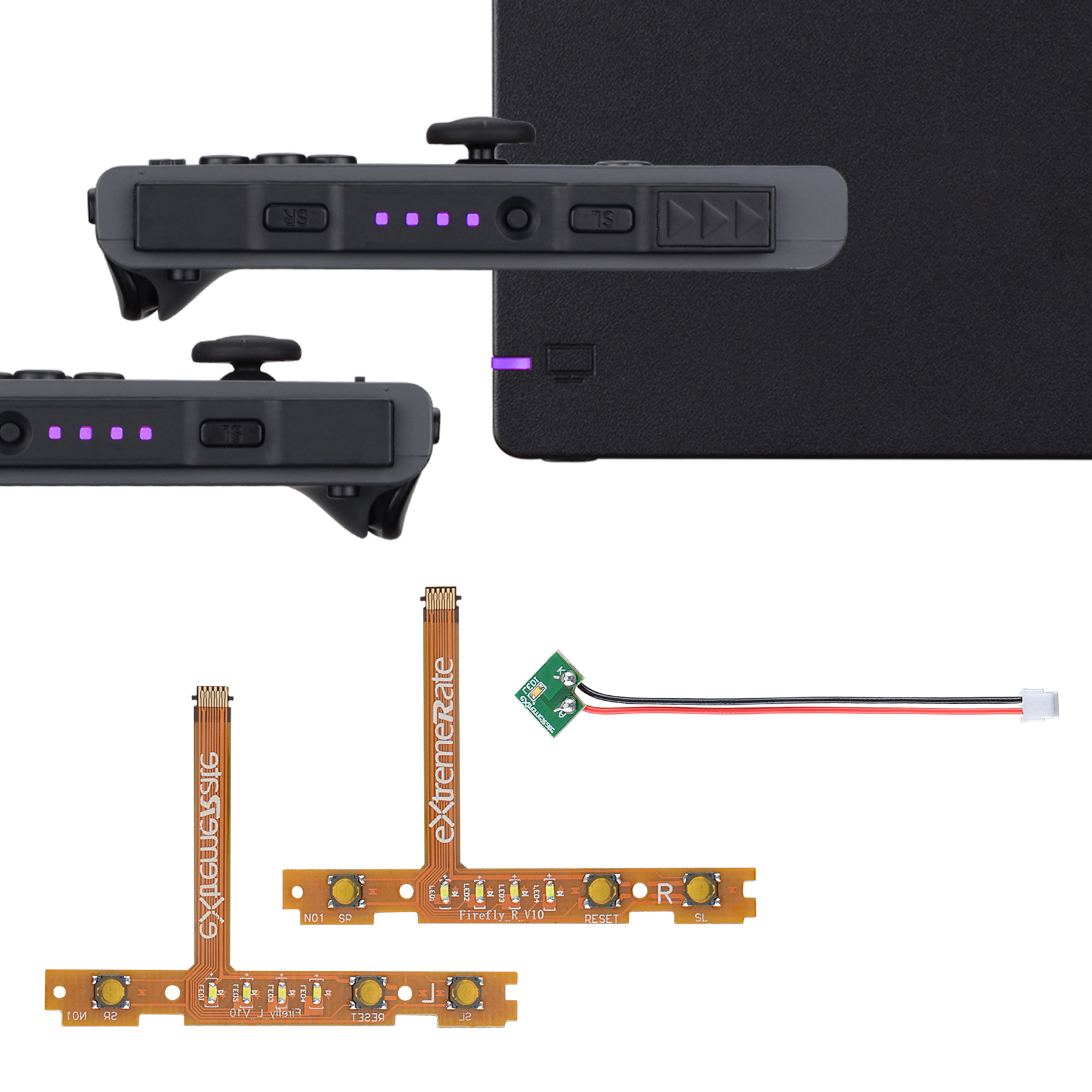 Kit de voyants LED Firefly avec câble flexible à ruban