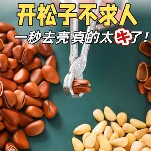 Pine Nut Sheller Stainless Steel Manual Nut Cracker Tool For Kitchen Use - Product Image 5