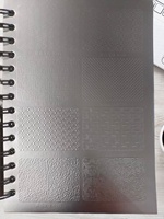 Plaques d'impression en laiton CNC de haute qualité de marque TPS, matrices de marquage à chaud, blocs de gaufrage, modèle DF-12-035, excellentes