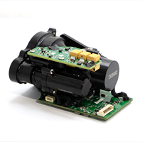 Módulo Láser Industrial de Erbio-Vidrio de 1535 nm para Medición de Distancia, para Vehículos, Drones, Pods, Gimbals, Alcance de 10000m, Frecuencia de 1Hz, Punto Rojo, IP67, 12V