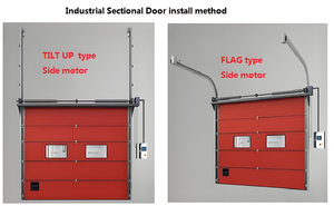Inclinaison sectionnelle isolée vers le haut <span class=keywords><strong>de</strong></span> la porte verticale pour l'usine et l'entrepôt - Product Image 5