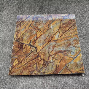 Baldosa de Porcelana Blanca de Alto Brillo con Diseño de Mármol, 60x60 80x80, Totalmente Esmaltada, Vetas de Piedra Natural, Diseño Moderno <span class=keywords><strong>para</strong></span> <span class=keywords><strong>Baño</strong></span>, Comedor/Sala de Estar - Product Image 5