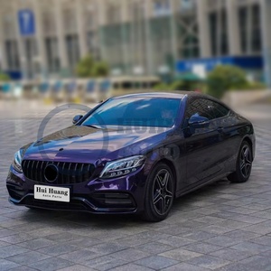 قطع غيار سيارات عالية الجودة لمرسيدس بنز 2015+ C205 <span class=keywords><strong>C</strong></span> كوبيه، ترقية لموديل C63 AMG، طقم هيكل السيارة، مصد أمامي وشبك وناشر هواء - Product Image 2