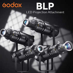 Godox BLP LED Spotlight Attachment Bowens Mount <span class=keywords><strong>Photo</strong></span> Studio Accessories for Condenser Projection Lens Modifier Special Effects - Product Image 2