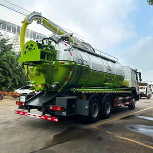 Venta Directa de Fábrica: Camión de Succión de Aguas Residuales de Servicio Pesado 6x4 con Bomba Italiana, Camión de Succión Sino Howo - Product Image 3