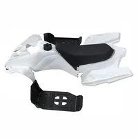 Kit complet de carénage en plastique pour mini quad ATV avec réservoir de carburant, siège, repose-pieds pour quad ATV 4x4 pour enfants de 47 cm3 et 49 cm3