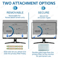 Film de protection d'écran anti-espion et anti-reflet, bloquant la lumière bleue, pour moniteur 27 pouces 16:9 – Vente en gros usine