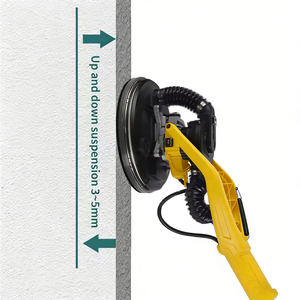 <span class=keywords><strong>Ponceuse</strong></span> électrique <span class=keywords><strong>pour</strong></span> cloisons sèches à moteur sans balais, pliable, avec aspiration, lumière LED, 220V 950W, vitesse variable, IP65, prix usine - Product Image 2