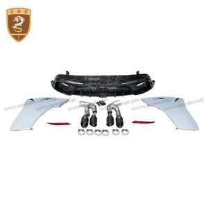 Kit Carrozzeria MSY Style in Fibra di Carbonio e Vetroresina, Paraurti, Minigonne Laterali, Spoiler Posteriore, Copertura Motore per <span class=keywords><strong>Aston</strong></span> <span class=keywords><strong>Martin</strong></span> DB11 - Product Image 6
