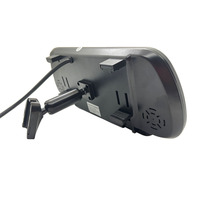 Moniteur de rétroviseur de voiture couleur TFT AHD 7 pouces FVC-07B avec caméra de recul, télécommande et carte SD - Système de stationnement pour véhicule