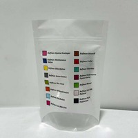 Sacs d'emballage personnalisés pour friandises pour animaux de compagnie, sacs refermables à fermeture éclair pour friandises lyophilisées pour animaux de compagnie avec fond transparent