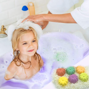 New Private Label Natural Organic Vegan Pumpkin Halloween Bath Bombs Gift <b>Set</b> <b>Boule</b> Bombes De Bain Bubble Bath Bombs - Product Image 6