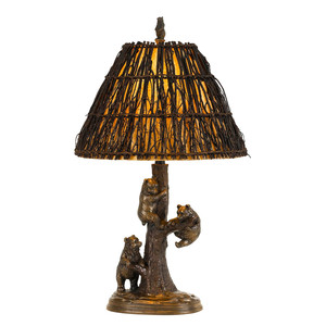 HMS 30 \ "Nordic Design bronzo lampada da tavolo marrone impero ombra ABS corpo Touch Dimming tecnologia LED alimentato a batteria per camere da letto - Product Image 1