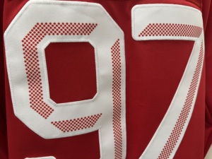 Maillot de hockey sur glace Canada rouge, noir et blanc pour hommes 25-26, broderie 97 <span class=keywords><strong>Connor</strong></span> McDavid, 8 Cale et Makar, 29 Nathan et MacKinnon - Product Image 6