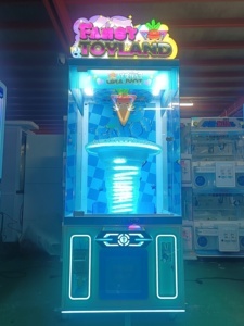 Máquina expendedora de juguetes de lujo operada con monedas, juego de disparos con 60 clips, máquina expendedora de juguetes de regalo, plástico, 1 año de garantía para juegos en interiores - Product Image 3