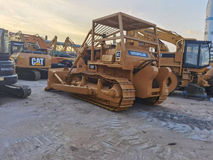 Bulldozer de orugas Caterpillar CAT D7G, D6G, D6D, D7H, D7R, D8R usado con cabrestante de 25 toneladas, motor japonés de 120 HP, capacidad de planchado de 4.3 m, garantía. - Product Image 6