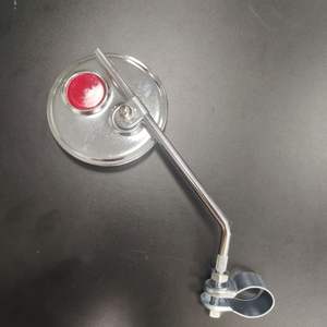 مرايا الرؤية الخلفية العالمية مرآة جانبية مقود مستديرة للسكوتر - Product Image 3