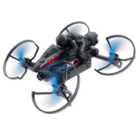 4DRC V70 Vente en gros d'usine Moto RC et Drone 2-en-1 à lancement manuel pour enfants, Mini jouet acrobatique terrestre et aérien
