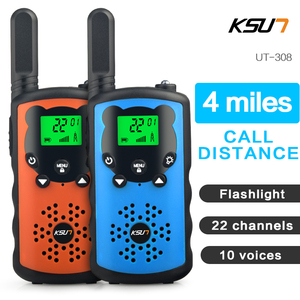 UT-308 2 pièces Talkies-walkies pour enfants Filles Garçons <span class=keywords><strong>Meilleur</strong></span> cadeau Radio bidirectionnelle 3 miles <span class=keywords><strong>Rechargeable</strong></span> Étanche <span class=keywords><strong>Talkie</strong></span>-<span class=keywords><strong>walkie</strong></span> pour enfants - Product Image 2