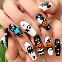 Stylo à ongles acrylique japonais 0,5 mm, 12 pièces, usage quotidien, pour peinture d'ongles DIY Halloween, effaçable, séchage rapide, stylo crochet, cadeau de Noël