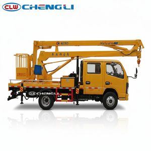 Dongfeng 13m Aerial Platform Truck Bucket Truck Cherry Picker Vehicle for Street Light Maintenance - Product Image 1
