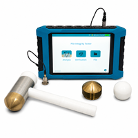 Aparato de Prueba de Integridad de Pilotes con Martillo de Impacto y Sensor