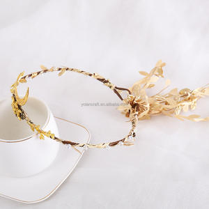 إكسسوارات شعر قوطية قزم عصابة رأس زهرية على شكل جنية لنهضة الهالوين حفلة زفاف قوطية - Product Image 4