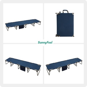 เตียงสนามพับได้แบบพกพา โครงเหล็ก รุ่น AB2107 ลดราคาพิเศษ - Product Image 2