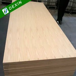 Custom Size Wood Natural/EV Veneer MDF Sheet Melamine Veneer Board for Cabinet