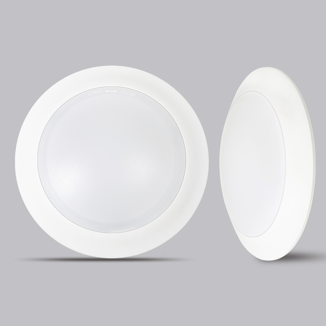 ETL Certified Modern Aluminum Dimmable Round LED Disk Light 4 Inch Ultra Thin for Home Office AC
