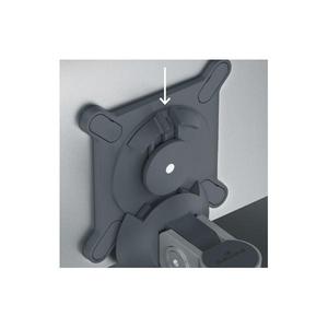 DURABLE - 5084-23 Bras de moniteur avec bras extensible pour 1 moniteur avec broche pour trou de câble-EAN 4005546998398 OFFICE EQUIPMENT - Product Image 2