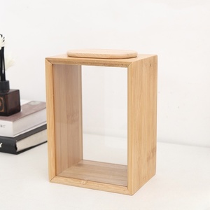 Caja de Almacenamiento Moderna, Ecológica y de Gran Capacidad de Bambú para Granos, para Guardar Cacahuetes, Semillas de Sésamo, Granos Múltiples, Sellada para Cocina - Product Image 3