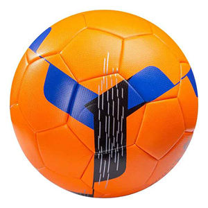 New Season 2024 High Quality Wholesale PU Leather Hybrid <b>Machine</b> Stitched Soccer Ball Sizes 3 4 5 Custom Logo Printed Youth - Product Image 1